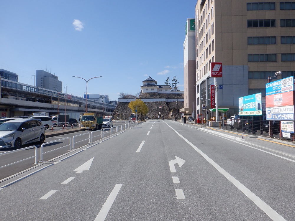福山駅北側周辺道路の整備工事