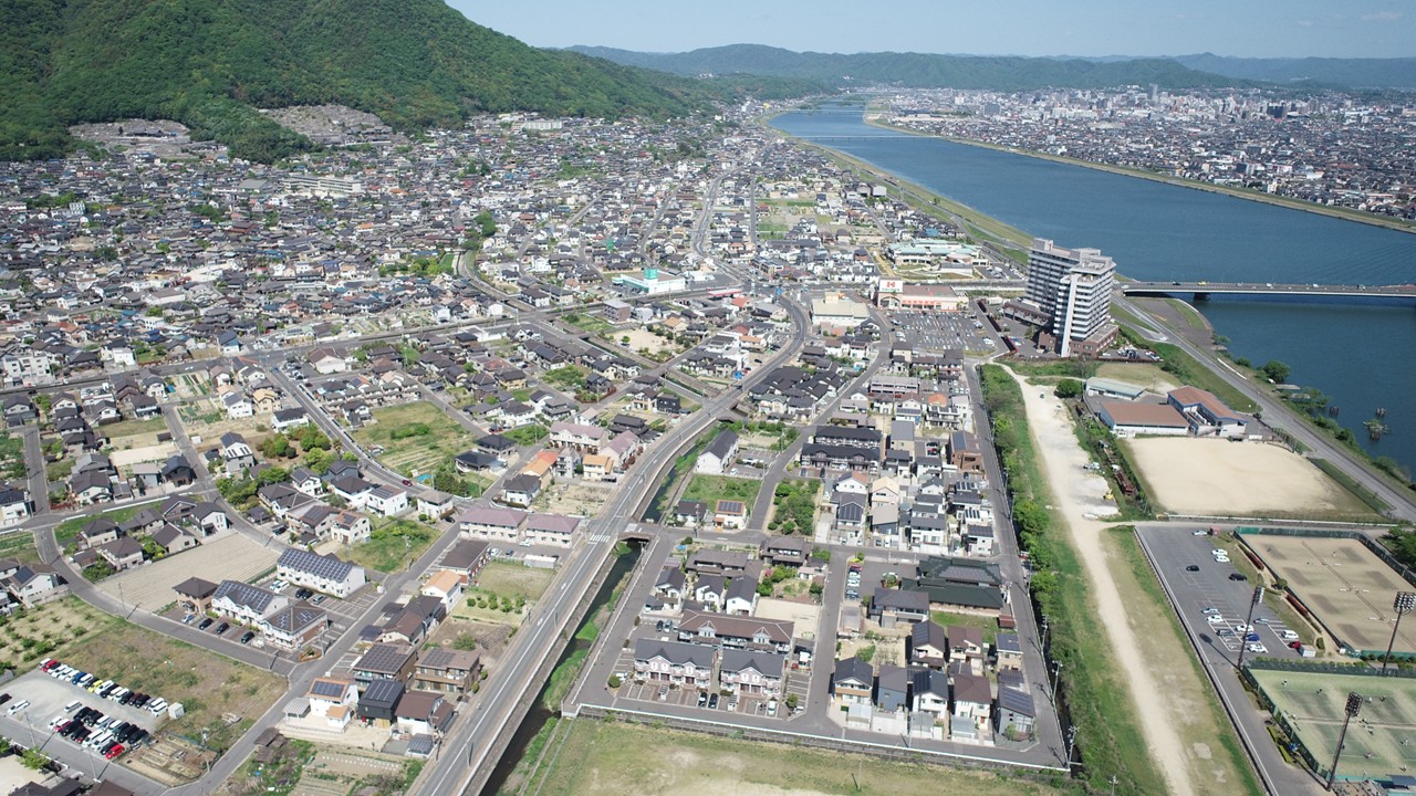 備後圏都市計画事業水呑三新田土地区画整理事業の換地処分