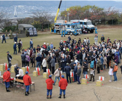 総合防災訓練の実施の画像