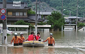 平成30年7月豪雨の写真