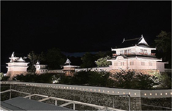 「福山城天守北側」の写真