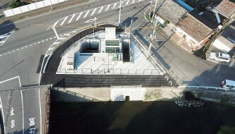 沼隈町 排水機の写真
