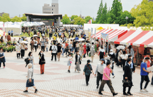 ぶちうま広場の様子