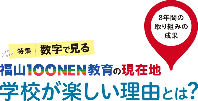 学校が楽しい理由とは？8年間の取り組みの成果