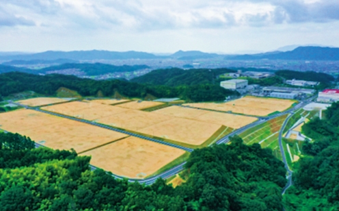 福山北産業団地第２期工事完成のイメージ