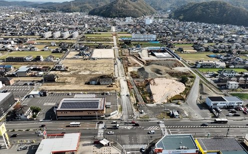 神辺駅周辺の様子