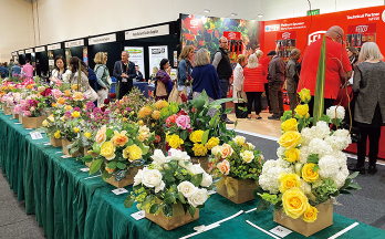 Rose Expo FUKUYAMAの様子