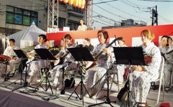 生演奏の写真