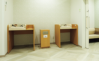 おむつ替え・授乳室の写真