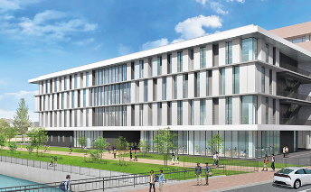 福山市立大学新棟完成イメージ図