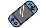 携帯型ゲーム機のイラスト