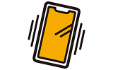 スマホのイラスト