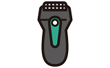 電気シェーバーのイラスト