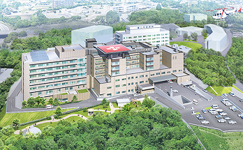 市民病院新本館完成イメージ画像