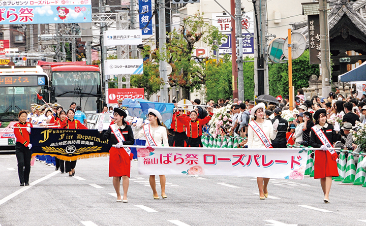 ローズパレードの様子