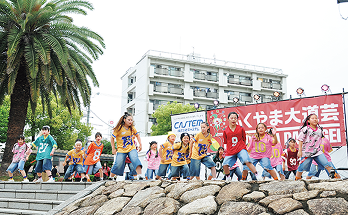 ダンスステージの様子