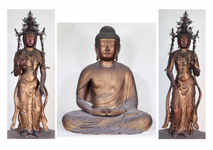 蓮華寺の仏像の写真