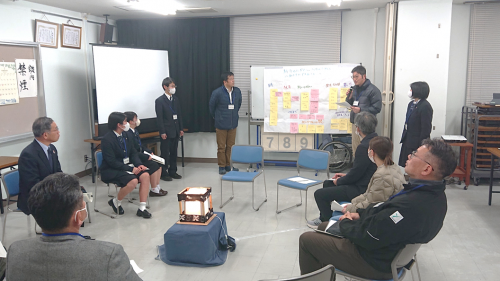 車座トーク（新市）の様子１