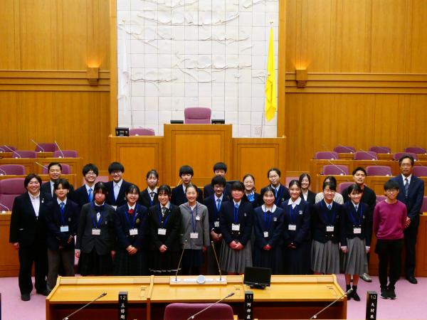 議場見学３