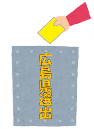 投票箱　黄色
