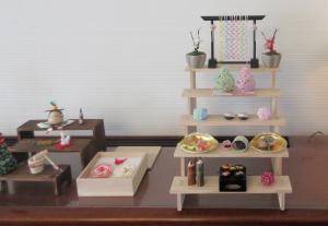 過去の水引細工教室での作品