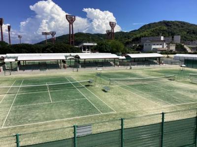 竹ヶ端運動公園庭球場の写真