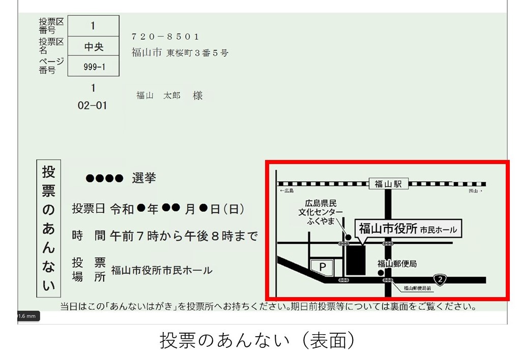 投票のあんない