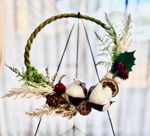 いぐさのクリスマスリース