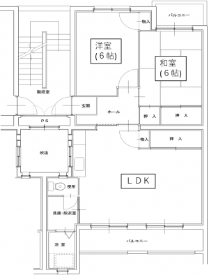 間取りの例