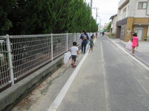 清掃活動の様子