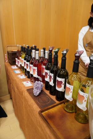 福山城プレミアムナイトラウンジで提供されたワイン