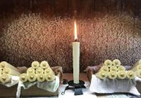 和ろうそくの写真