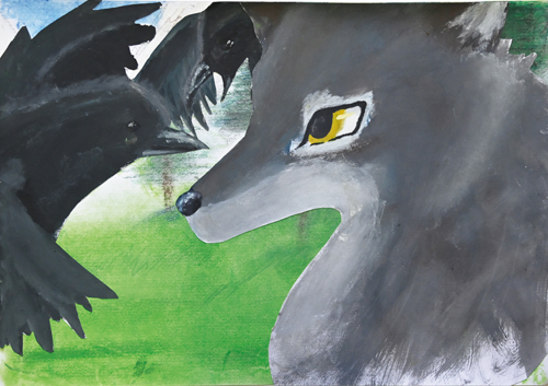 大賞《『共闘』》池㞍 碧姫（福山市立南小学校6年（個人応募））