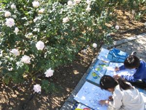 こども写生大会の写真