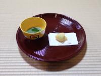 薄茶と和菓子