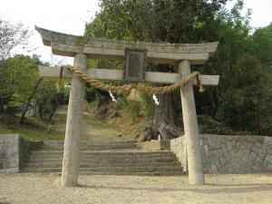 亀山八幡神社鳥居