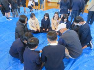 ぶんぶんごま作り１