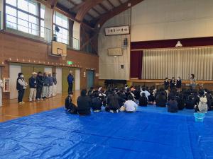 児童代表あいさつ