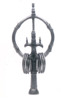 銅製錫杖頭