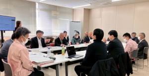まちづくりネット第2回連絡会議の様子