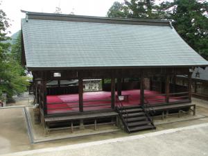 吉備津神社拝殿