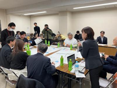 駅前広場分科会の様子
