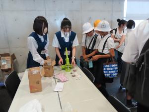 ボランティアの様子