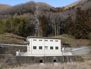 山野水力電気発電所の写真