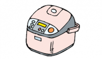 炊飯器のイラスト