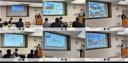 各地域の取組等の発表の様子