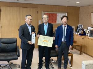 感謝状贈呈式の写真