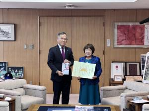 感謝状贈呈式の写真