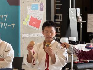 瀬戸選手の写真