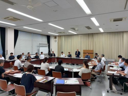 第１回駅家公園活性化協議会の様子